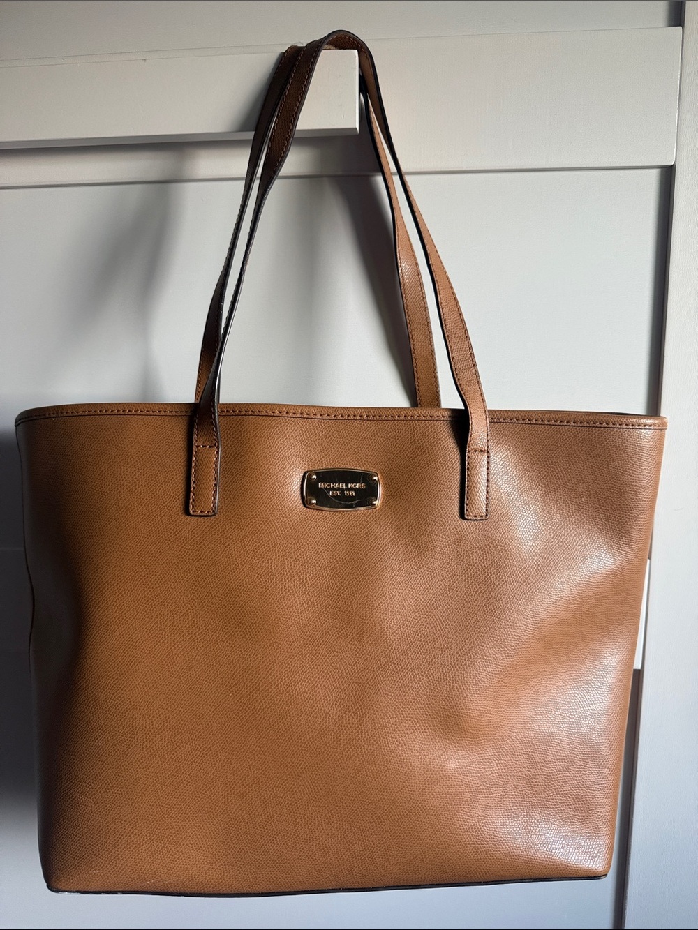 Michael Kors Caramel Brown Leather Tote